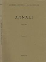 A. I. O. N. : Annali Vol 53 Fasc. 4. Rivista del Dipartimento di Studi Asiatici e del Dipartimento di Studi e Ricerche su Africa e Paesi Arabi