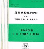 Quaderni del Tempo Libero Anno IV N. 4-5 6-7 8 9 10-11 12
