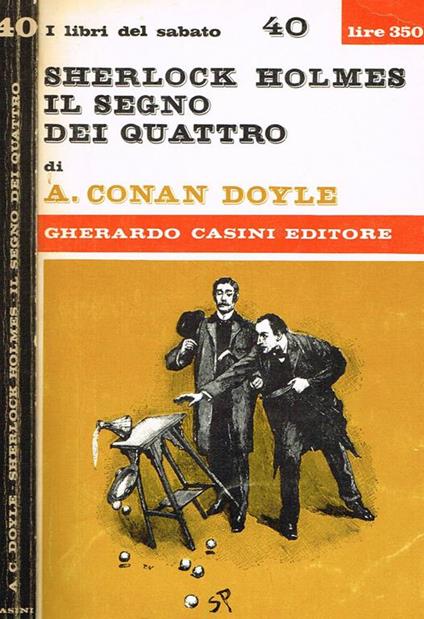 Sherlock Holmes Il Segni Dei Quattro - Arthur Conan Doyle - copertina