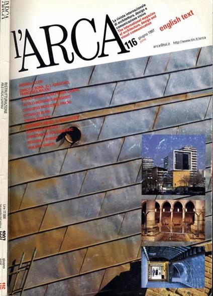 L' Arca N.116 del 1997. La Rivista Internazionale di Architettura, Design e Comunicazione Visiva - copertina