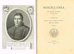 Della Vita E Degli Scritti Di G.A.Sala. Miscellanea Della R.Società Romana Di Storia Patria