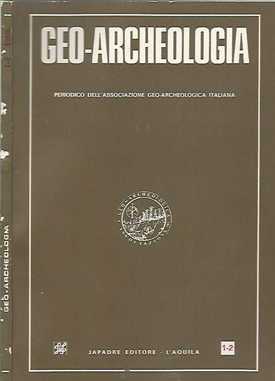 Geo- Archeologia. Periodico dell'associazione geo-archeologica italiana - copertina