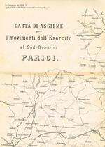 Carta Di Assieme Per I Movimenti Dell'Esercito Al Sud Ovest Di Parigi N. 5. La Campagna Del 1870 71