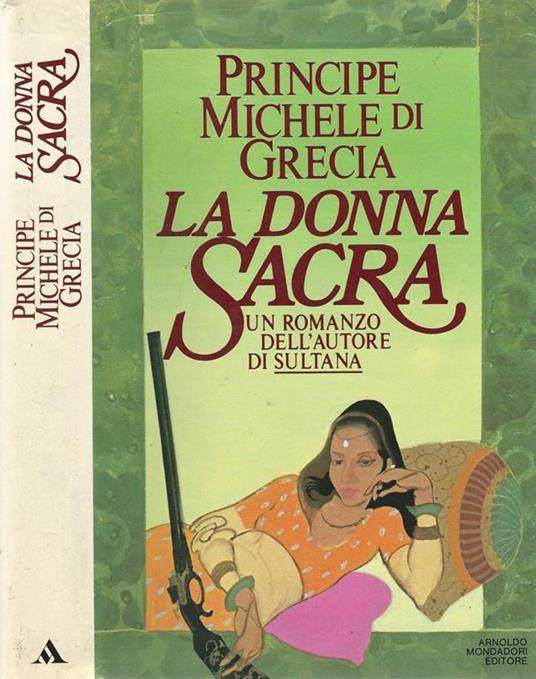 La donna sacra - Michele di Grecia - copertina
