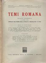 Temi Romana anno XIII n. 1-2. Rivista Giuridica