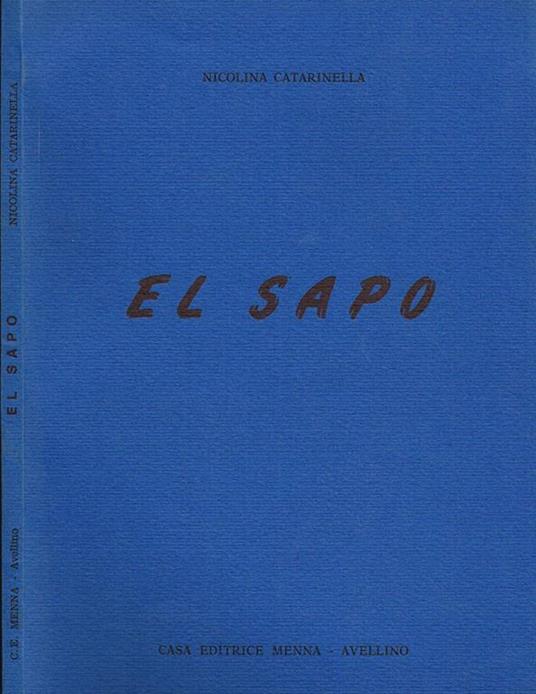 El Sapo - Nicolina Catarinella - copertina