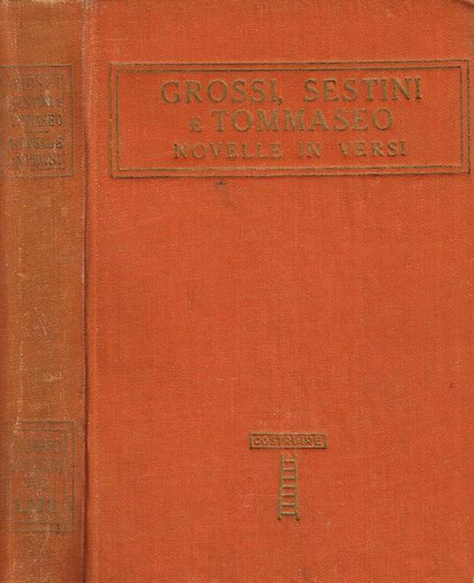 Novelle In Versi - Paolo Grossi - copertina