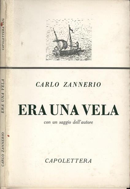 Era una vela - Carlo Zannerio - copertina
