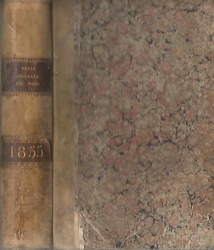 Giornale del Foro. Raccolta di regiudicate romane e straniere - Bartolomeo Belli - copertina