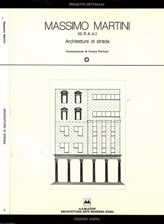 Massimo Martini. Architetture di strada - copertina