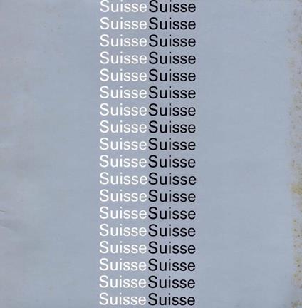 Suisse - copertina