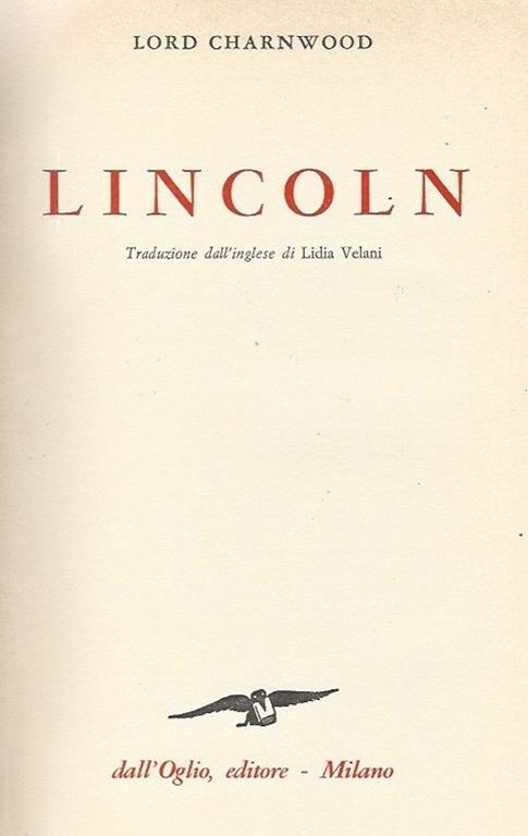 Lincoln - Charnwood - copertina