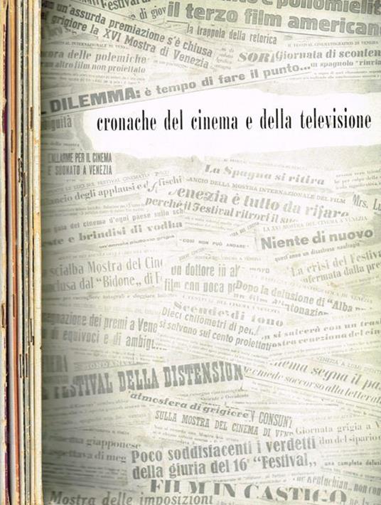 Cronache Del Cinema E Della Televisione N. 4/5 10 11 15 16/17 18/19. Mensile Di Documentazione - copertina