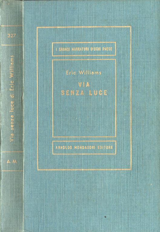 Via senza luce - Eric Williams - copertina