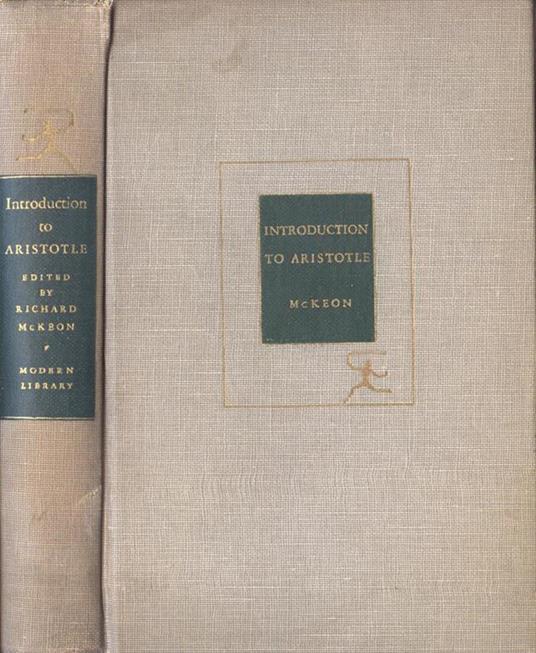 Introduction to Aristotle - Richard McKeon - copertina