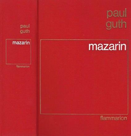 Mazarin - Paul Guth - copertina