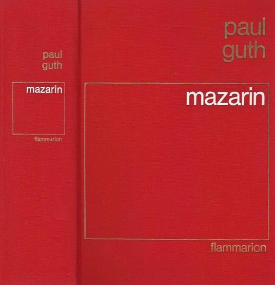 Mazarin - Paul Guth - copertina