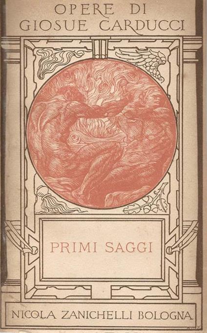 Primi Saggi - Giosuè Carducci - copertina