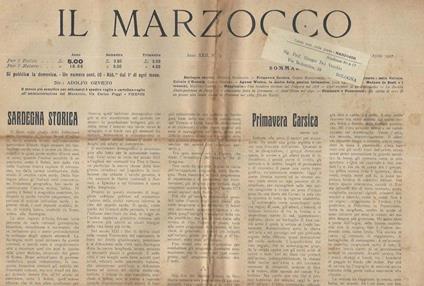 Il Marzocco N. 14 - copertina