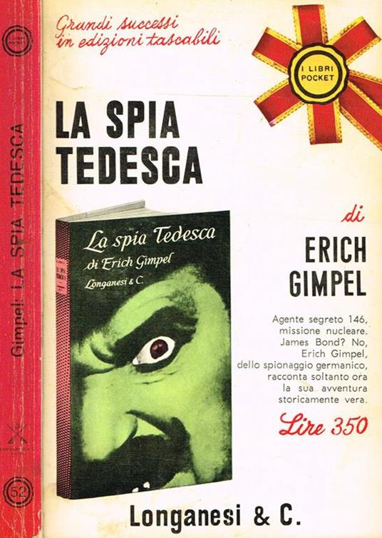La Spia Tedesca - Erich Gimpel - copertina