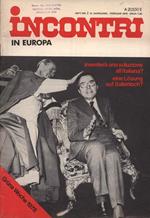 Incontri n. 2. in Europa