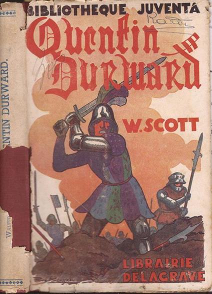 Quentin Durward - Walter Scott - copertina