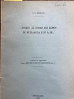 Intorno Al Titolo Dei Lessici Di Suda-Suda E Di Papia