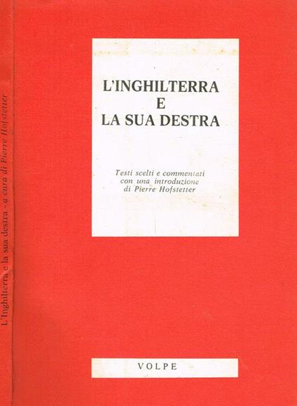 L' Inghilterra E La Sua Destra - copertina