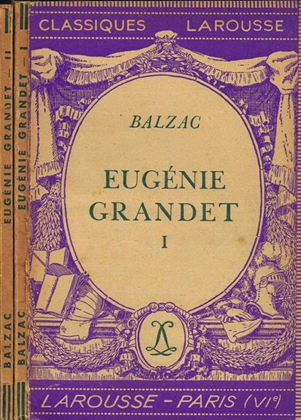 Eugénie Grandet - Honoré de Balzac - copertina