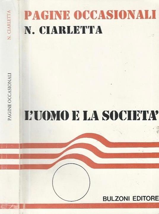 Pagine occasionali - Nicola Ciarletta - copertina