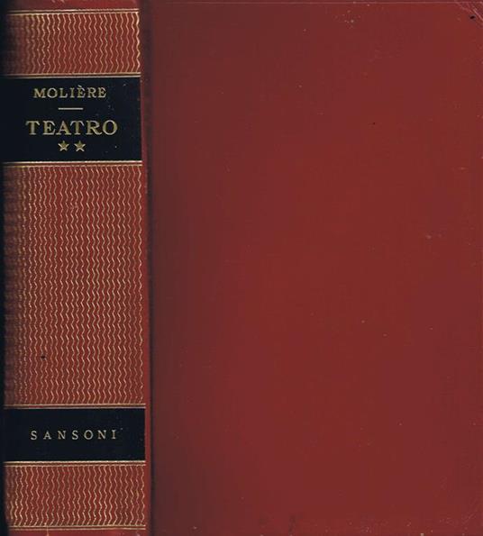 Teatro (Vol. II) - Molière - copertina