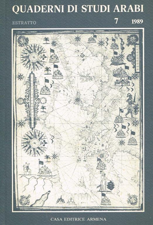 Quaderni Di Studi Arabi 7 Estratto - copertina