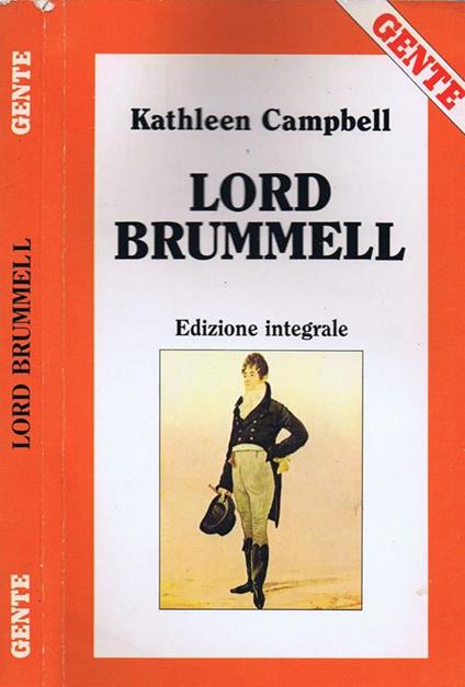 Lord Brummell - Kathleen Campbell - copertina