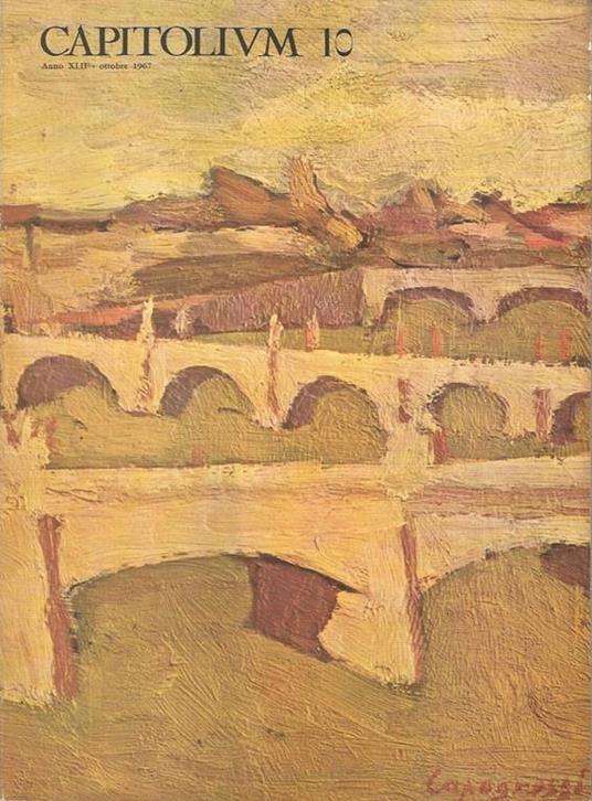 Capitoliun N. 10. Rivista Di Roma - copertina
