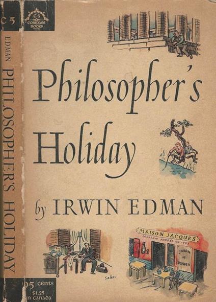 Philosopher's Holiday - Irwin Edman - copertina