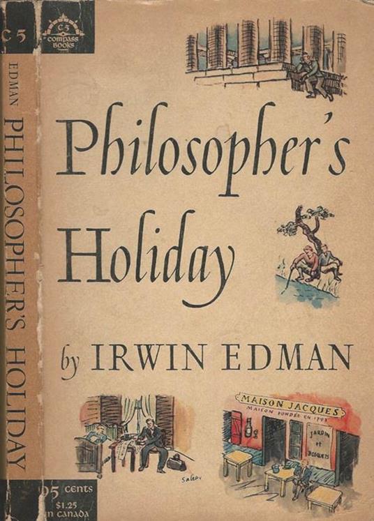Philosopher's Holiday - Irwin Edman - copertina