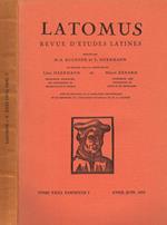 Latomus. Revue D'Etudes Latines Tome Xxxi Fasc.2