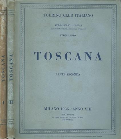 Toscana - copertina