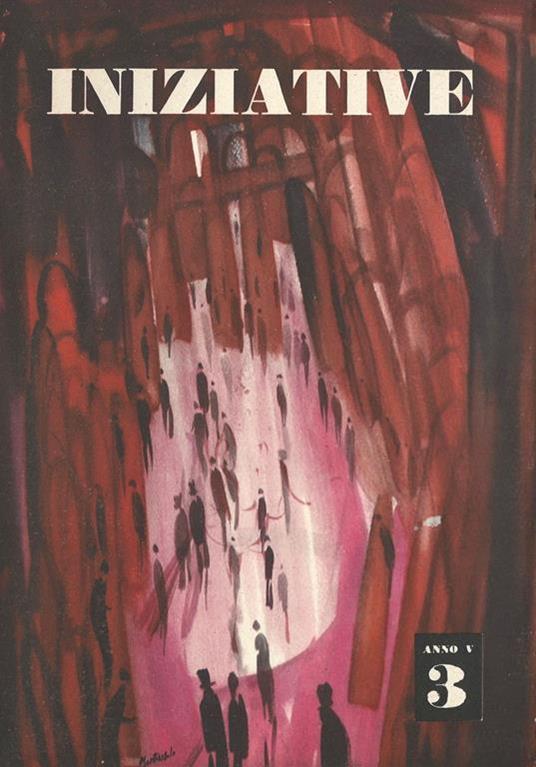 Iniziative N. 3. Rivista di cultura e di umanità - copertina