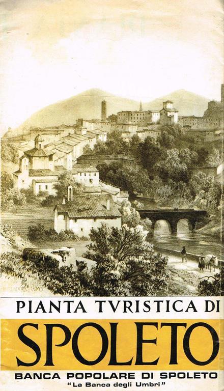 Pianta Turistica Di Spoleto - copertina