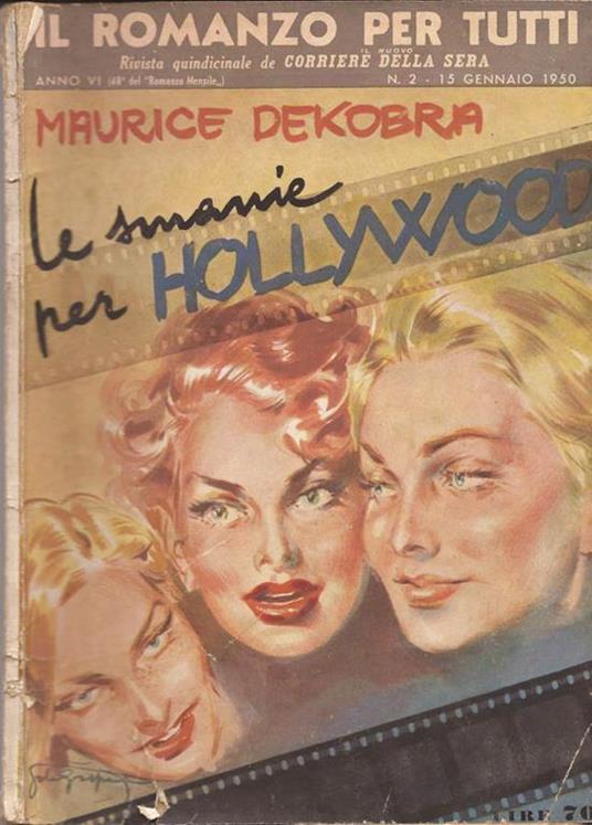 Le smanie di Hollywood - Maurice Dekobra - copertina