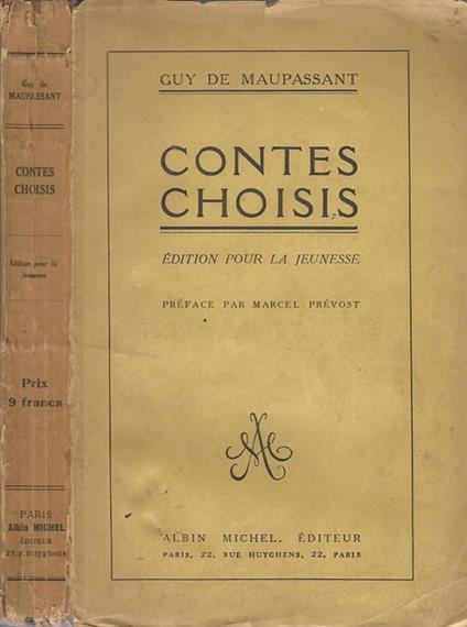 Contes choisis - Guy de Maupassant - copertina