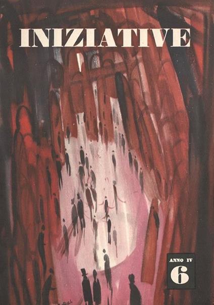 Iniziative N. 6. Rivista di cultura e di umanità - copertina