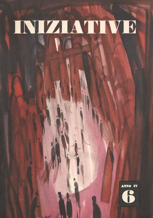 Iniziative N. 6. Rivista di cultura e di umanità - copertina