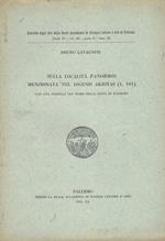 Sulla località Panormos menzionata nel Digenis Akritas 1, 101. con una postilla sul nome della città di Palermo