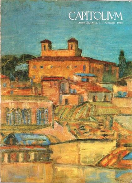 Capitolium. Anno XL n.1 Gennaio 1965 - copertina