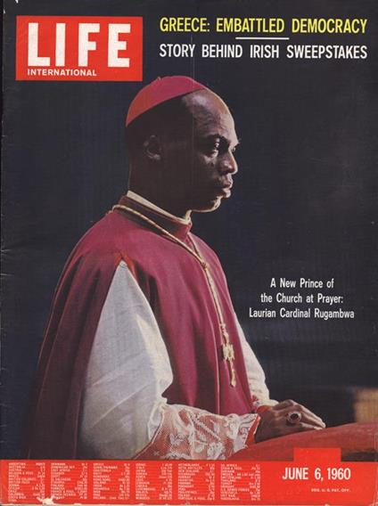 Life International Vol. 28 n. 11 Giugno 1960 - copertina