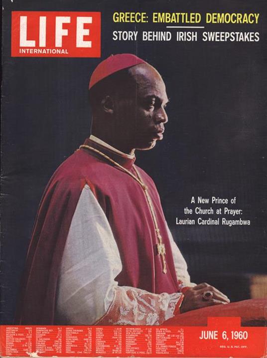 Life International Vol. 28 n. 11 Giugno 1960 - copertina