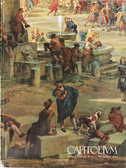 Capitolium. Anno Xxxviii N.11 Novembre 1963 - copertina