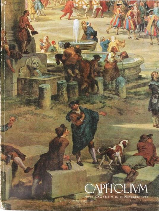 Capitolium. Anno Xxxviii N.11 Novembre 1963 - copertina